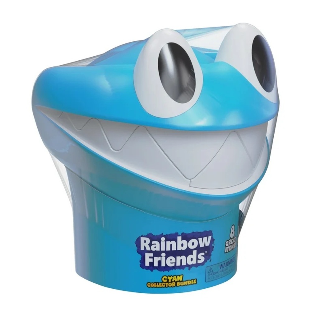 Rainbow Friends Cyan Collector Playset - Bundle Toy Blue and White - Picture 3 of 3